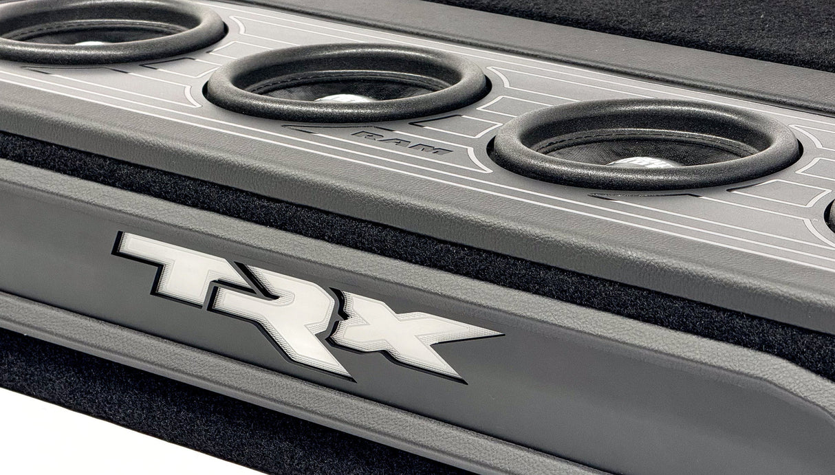 RAM Custom Focal Utopia M Subwoofer Enclosure for 2019-2023 Dodge RAM including TRX Sounds Good Stereo