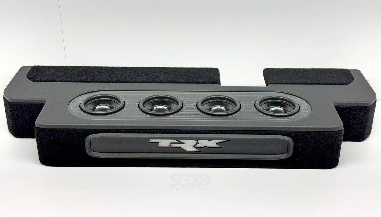 RAM Custom Four 6.5-inch Vented Subwoofer Enclosure for 2019-2023 Dodge RAM including TRX Sounds Good Stereo