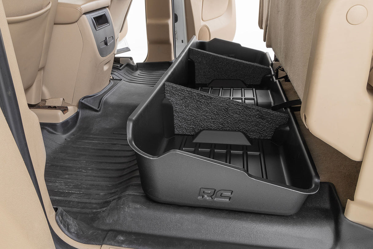 Under Seat Storage Crew Cab Silverado/Sierra 1500 (07-13) Rough Country