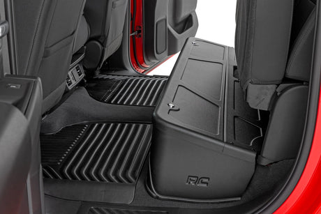 Under Seat Storage with Locking Lid Crew Cab Silverado/Sierra 1500/2500HD/3500HD (19-26) Rough Country