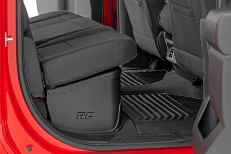 Under Seat Storage with Locking Lid Crew Cab Silverado/Sierra 1500/2500HD/3500HD (19-26) Rough Country