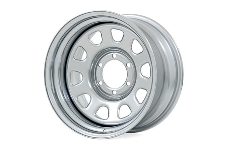 Steel Wheel Chrome 15x8 5x5.5 4.25 Bore -19mm Rough Country