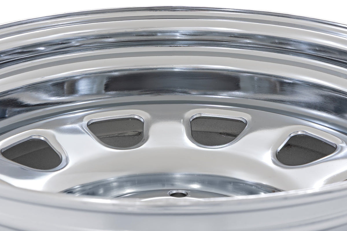 Steel Wheel Chrome 15x8 5x5.5 4.25 Bore -19mm Rough Country