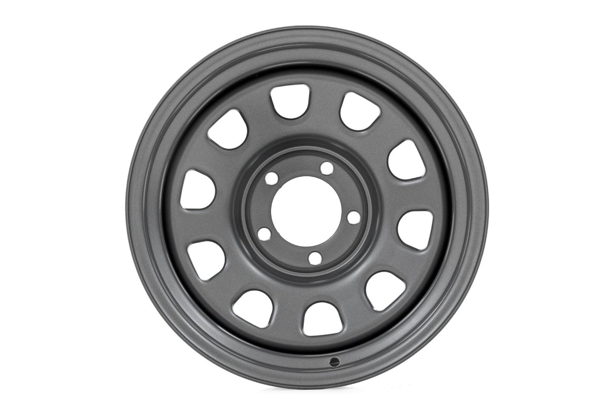 Steel Wheel Gray 16x8 6x5.5 4.25 Bore -12 Rough Country