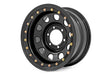 Steel Simulated Bead Lock Wheel Black 16x8 6x5.5 4.25 Bore -12 Rough Country