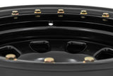 Steel Simulated Bead Lock Wheel Black 16x8 6x5.5 4.25 Bore -12 Rough Country