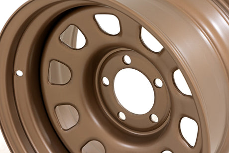 Steel Wheel Bronze 17x9 6x5.5 4.25 Bore -12 Rough Country