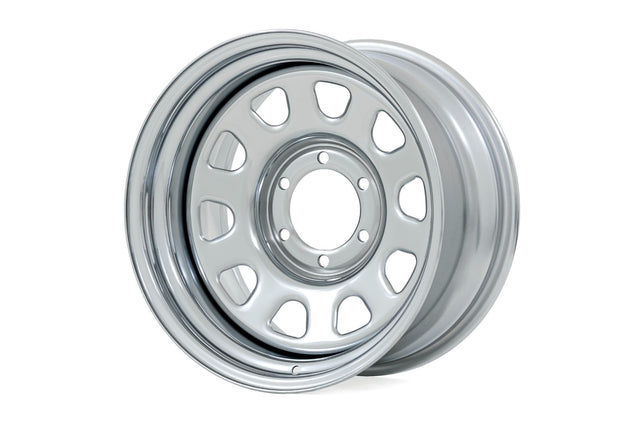 Steel Wheel Chrome 17x9 6x5.5 4.25 Bore -12 Rough Country