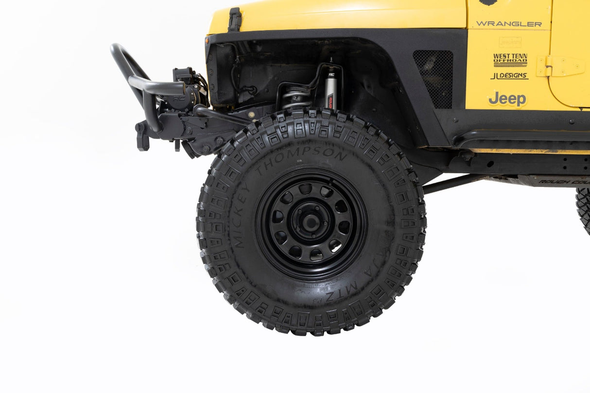 Steel Wheel Black 17x9 5x5 3.30 Bore -12 Rough Country