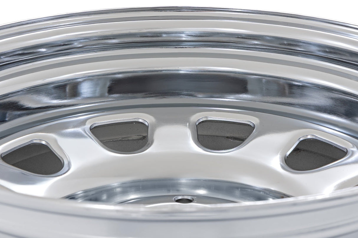 Steel Wheel Chrome 17x9 5x5 3.30 Bore -12 Rough Country