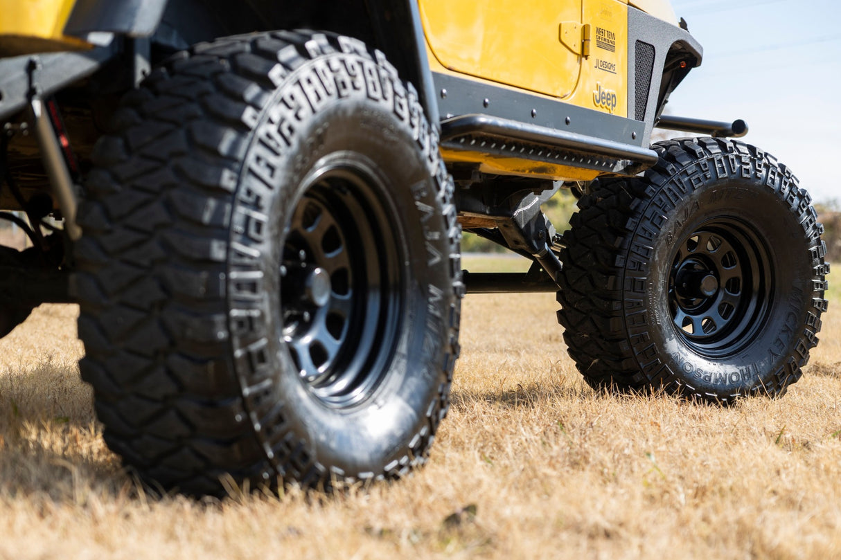 Steel Wheel Black 15x10 5x5 3.30 Bore -39 Rough Country