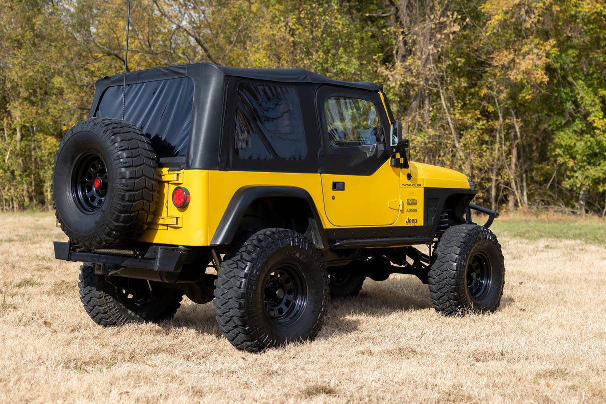 Steel Wheel Black 16x8 5x4.5 3.30 Bore -6 Rough Country