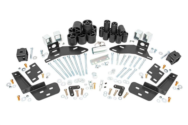 Body Lift Bumper Brackets FR & RR 3 Inch Lift Chevy C1500/K1500 Truck (88-94) Rough Country