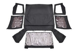 Soft Top Replacement Black Half Doors Jeep Wrangler YJ 4WD (87-95) Rough Country