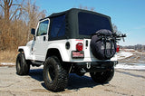Soft Top Replacement Black Full Doors Jeep Wrangler TJ 4WD (97-06) Rough Country