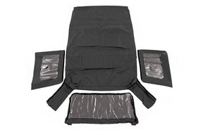Soft Top Replacement Black 4 Door Jeep Wrangler Unlimited (07-09) Rough Country