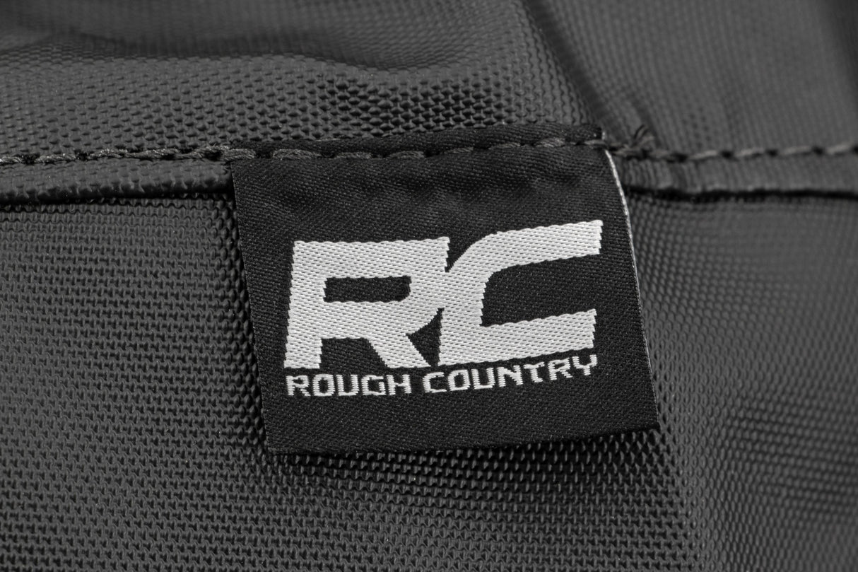 Soft Top Replacement Black 4 Door Jeep Wrangler Unlimited (07-09) Rough Country