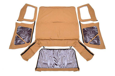 Soft Top Replacement Spice Half Doors Jeep Wrangler TJ 4WD (97-06) Rough Country