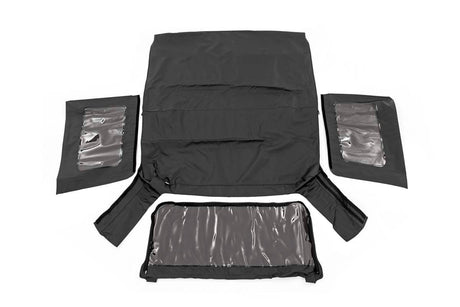 Soft Top Replacement Black 2 Door Jeep Wrangler JK 4WD (2010-2018) Rough Country