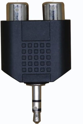 RCA Female to 3.5mm (1/8") stereo Male adapter TekShack
