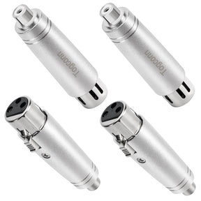 RCA Female to XLR Female Adapter TekShack