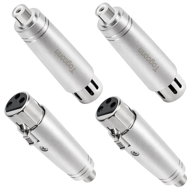 RCA Female to XLR Female Adapter TekShack