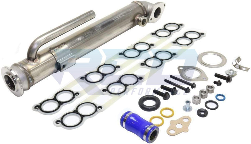 2003 - 2010 Ford 6.0L Stainless Steel Welded Tube EGR Cooler Kit
