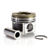 Mahle 6.0L Ford Power Stroke Ceramic Coated, Fly Cut and De-Lipped Single Piston Kit With Rings