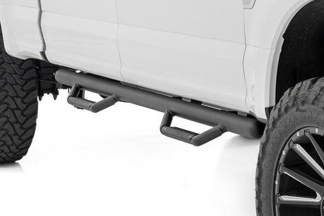 Nerf Steps Cab Length Crew Ford F-150/Lightning/F-250/F-350/Raptor (15-26) Rough Country