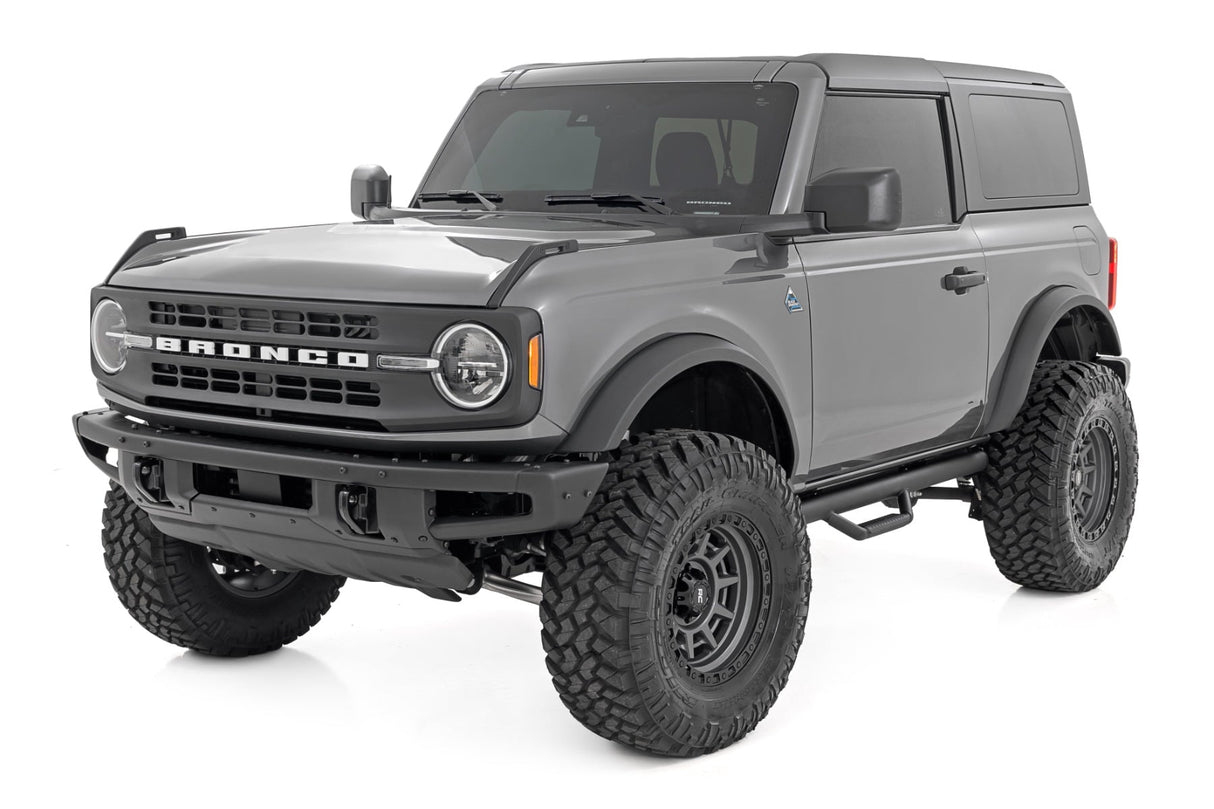 Nerf Steps Wheel to Wheel 2 Door Ford Bronco (2 Door) 4WD (2021-2025) Rough Country