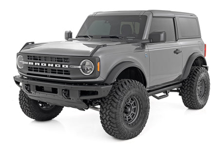 Nerf Steps Wheel to Wheel 2 Door Ford Bronco (2 Door) 4WD (2021-2025) Rough Country