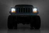 Jeep 5X7 Inch LED Headlights Jeep Cherokee XJ Rough Country