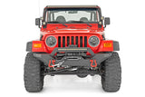 Headlights DRL Halo LED 7 Inch 97-06 Jeep Wrangler TJ 4WD Rough Country