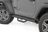 Nerf Steps Full Length 2 Door Jeep Wrangler JL 4WD (2018-2026) Rough Country