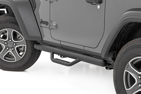 Nerf Steps Full Length 2 Door Jeep Wrangler JL 4WD (2018-2026) Rough Country