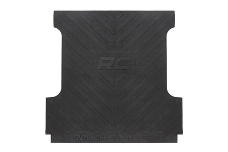 Bed Mat 5 Foot 10 Inch Bed RC Logo Chevy/GMC Sierra 1500 (19-26)/Silverado 1500 (19-26) Rough Country