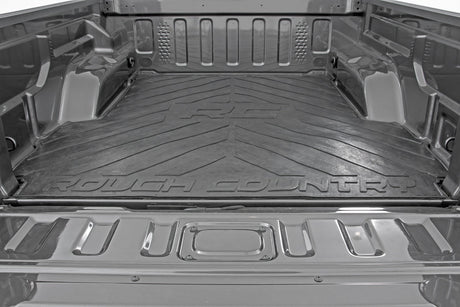 Bed Mat 5 Foot Bed RC Logo Jeep Gladiator JT 4WD (2020-2025) Rough Country