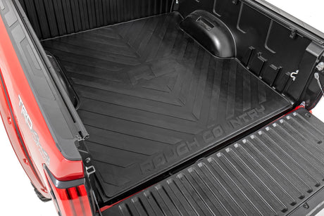 Bed Mat 5 Foot 7 Inch Bed RC Logo Toyota Tundra 2WD/4WD (2022-2026) Rough Country