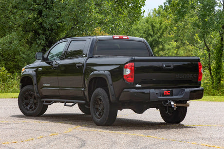 Nerf Steps Cab Length CrewMax 5 Foot 7 Inch Bed Toyota Tundra 2WD/4WD (07-21) Rough Country