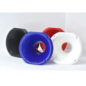 RAD Audio Pounder HL14-50L Red 2" Bolt On Wave Guide Horn 45 x45 - 12.5 cm Long RAD