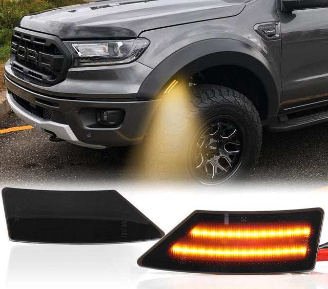 Ford Ranger 19-23 Front Fender 2-PC Ultra Bright LED Running Lights Smoked Lens - Multiple Options RECON Ford Ranger 19-23 Front Fender 2-PC Ultra Bright LED Running Lights Smoked Lens - Multiple Options Ford Ranger 19-23 Front Fender 2-PC Ultra Bright LED Running Lights Smoked Lens - Multiple Options Ford Ranger 19-23 Front Fender 2-PC Ultra Bright LED Running Lights Smoked Lens - Multiple Options Ford Ranger 19-23 Front Fender 2-PC Ultra Bright LED Running Lights Smoked Lens - Multiple Options