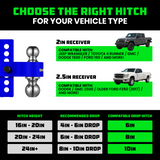 Adjustable Drop Hitch (2" Receivers)