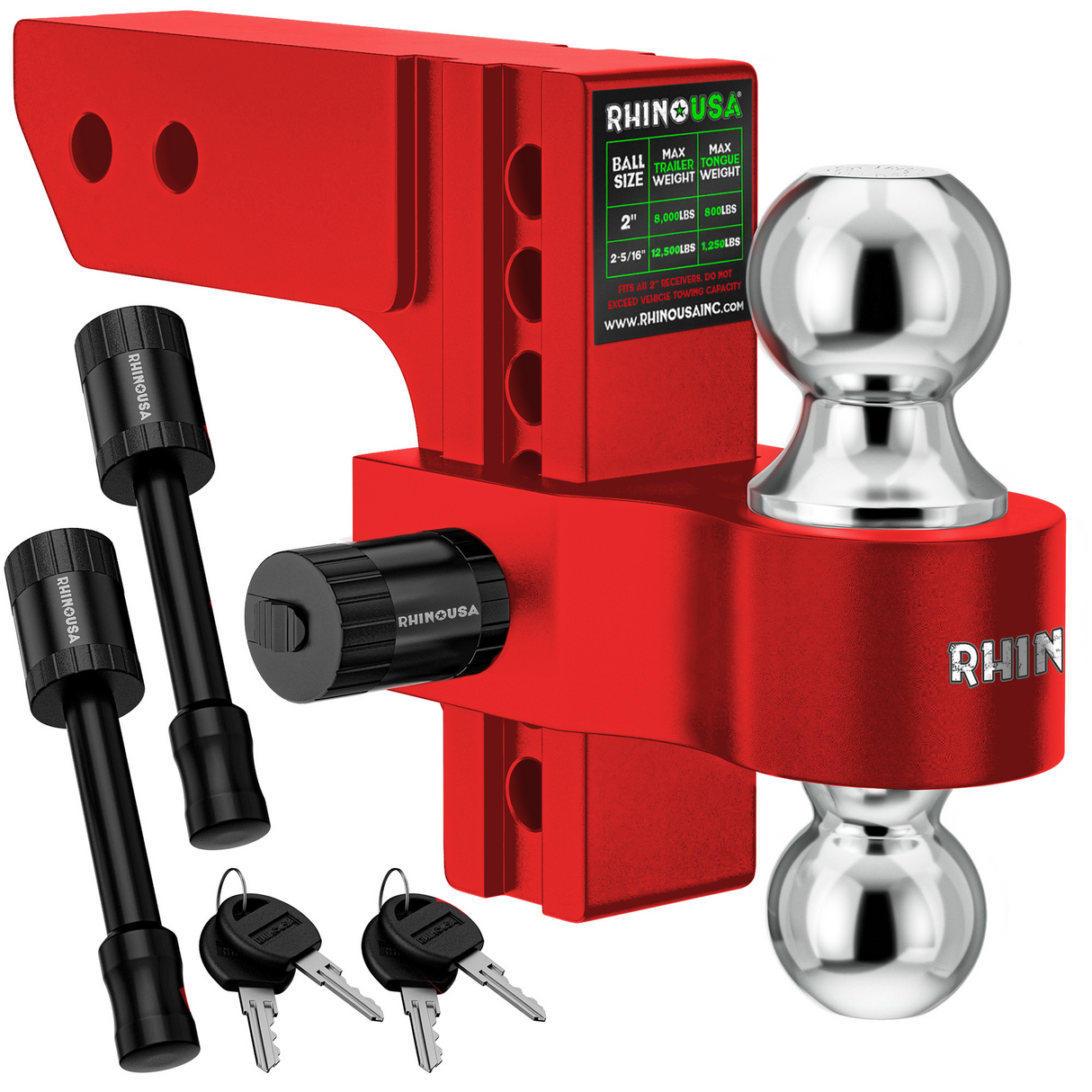 Adjustable Drop Hitch (2" Receivers)