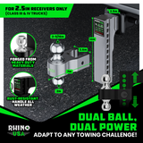 Adjustable Drop Hitch (2.5" Receivers)