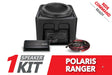 2018-2024 Polaris Ranger XP1000 10in Subwoofer for Ride-Command SSV Works / Kicker