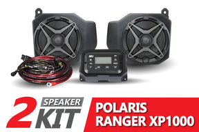 2018-2024 Polaris Ranger XP1000 2-Speaker SSV Works Audio System SSV Works