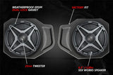 2018-2024 Polaris Ranger XP1000 A-Spec SSV Works 3-Speaker Audio System w/JVC SSV Works