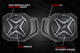 2018-2024 Polaris Ranger XP1000 A-Spec SSV Works 3-Speaker Audio System w/JVC