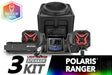 2018-2024 Polaris Ranger XP1000 V-Spec 3-Speaker Audio System w/JVC SSV Works