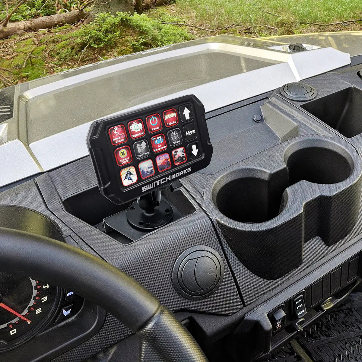 2018-Up Polaris® Ranger SWITCH Works Alpha12 Mounting Kit SSV Works